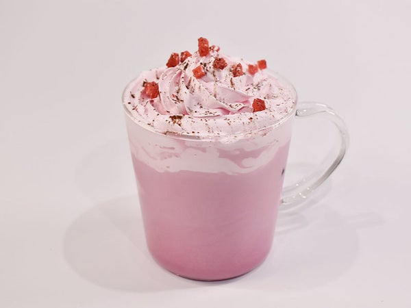 ルビーチョコレートラテ